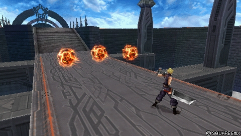 In-game screenshot: Firaga