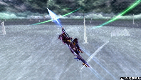 In-game screenshot: Spiral Blow