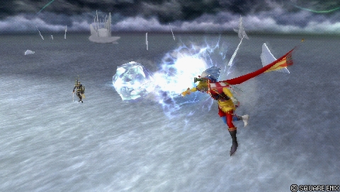 In-game screenshot: Scatter-Spray Blizzaga