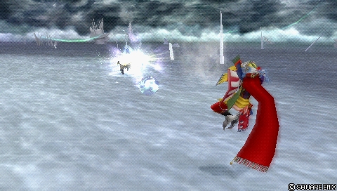 In-game screenshot: Twisty-Turny Blizzaga