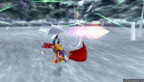 In-game screenshot: Waggle-Wobbly Firaga