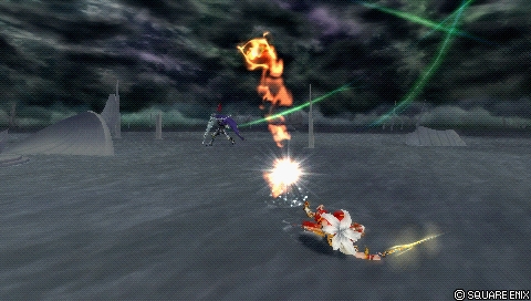 In-game screenshot: Firaga