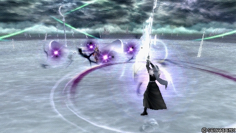 In-game screenshot: Shadow Flare (ground)