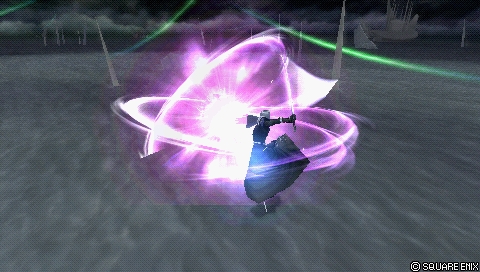 In-game screenshot: Octaslash (ground)