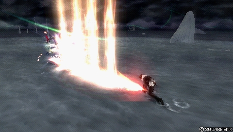 In-game screenshot: Blasting Zone