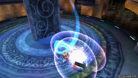 In-game screenshot: Dart & Weave (ground)