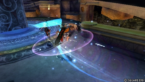 In-game screenshot: Sonic Buster
