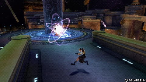 In-game screenshot: Stick & Move (ground)