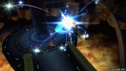 In-game screenshot: Energy Rain (midair)