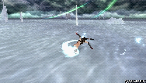 In-game screenshot: Waterkick