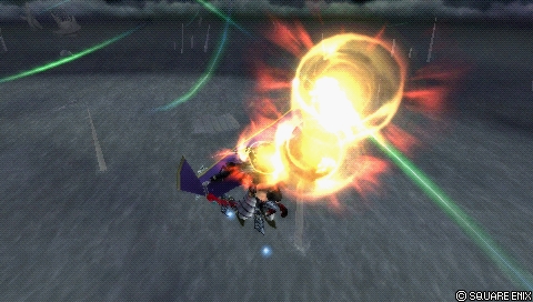 In-game screenshot: Rolling Blaze