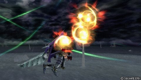 In-game screenshot: Rolling Blaze