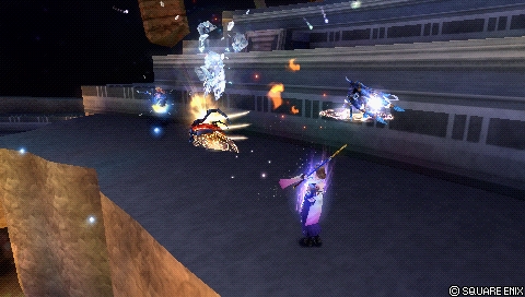In-game screenshot: Meteor Strike — EX Mode