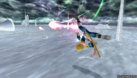 In-game screenshot: Scoop Art (ground)